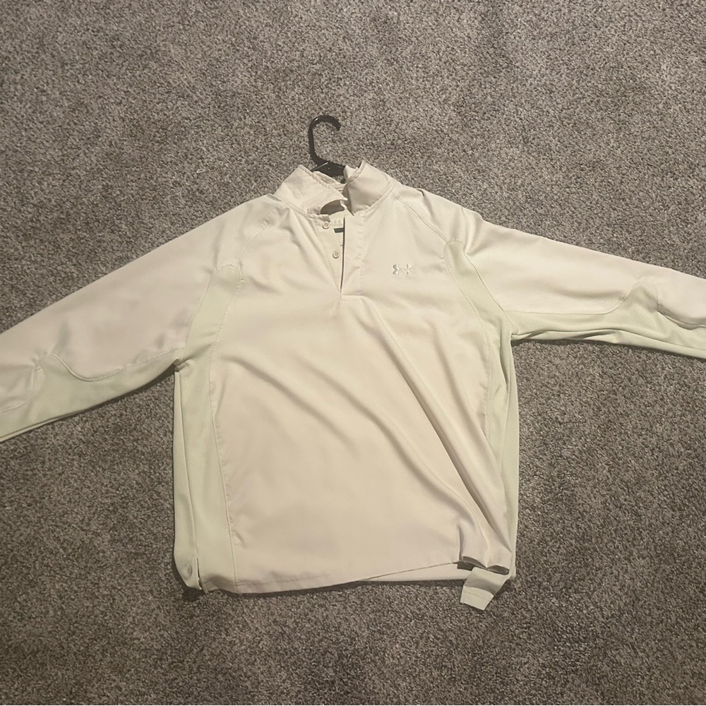 Under Armour Light Beige Quarter-Zip